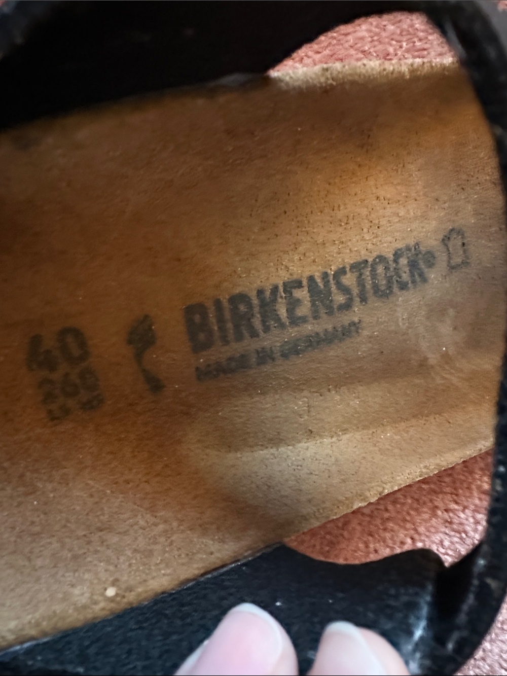 Womens Birkenstock Gizeh Sandal - Black Toe Post - Picture 8 of 14